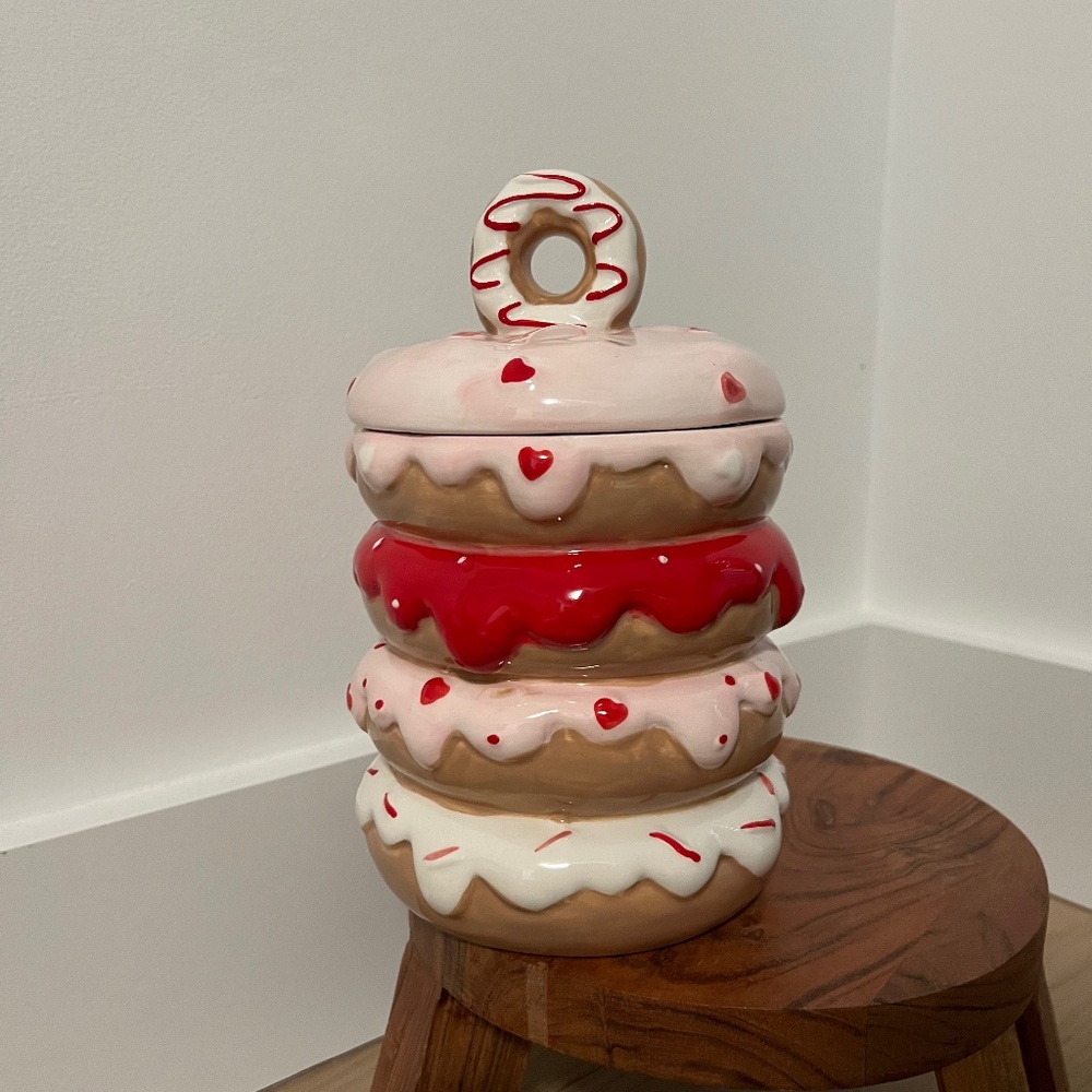 Donut Cookie Canister